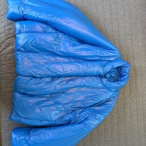 YEEZY Kayne YZY Gap Round Blue Puffer Jacket - Size Large